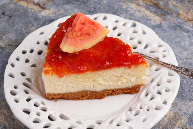 Cheesecake de guayaba, un postre para hacer en casa