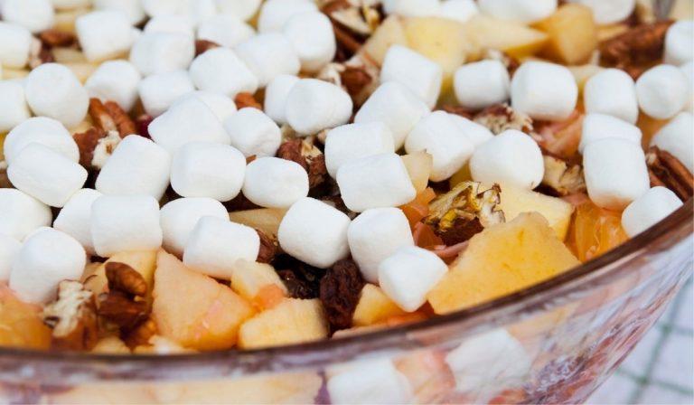 ¿Cómo preparar la ensalada dulce de malvaviscos de Thanksgiving?