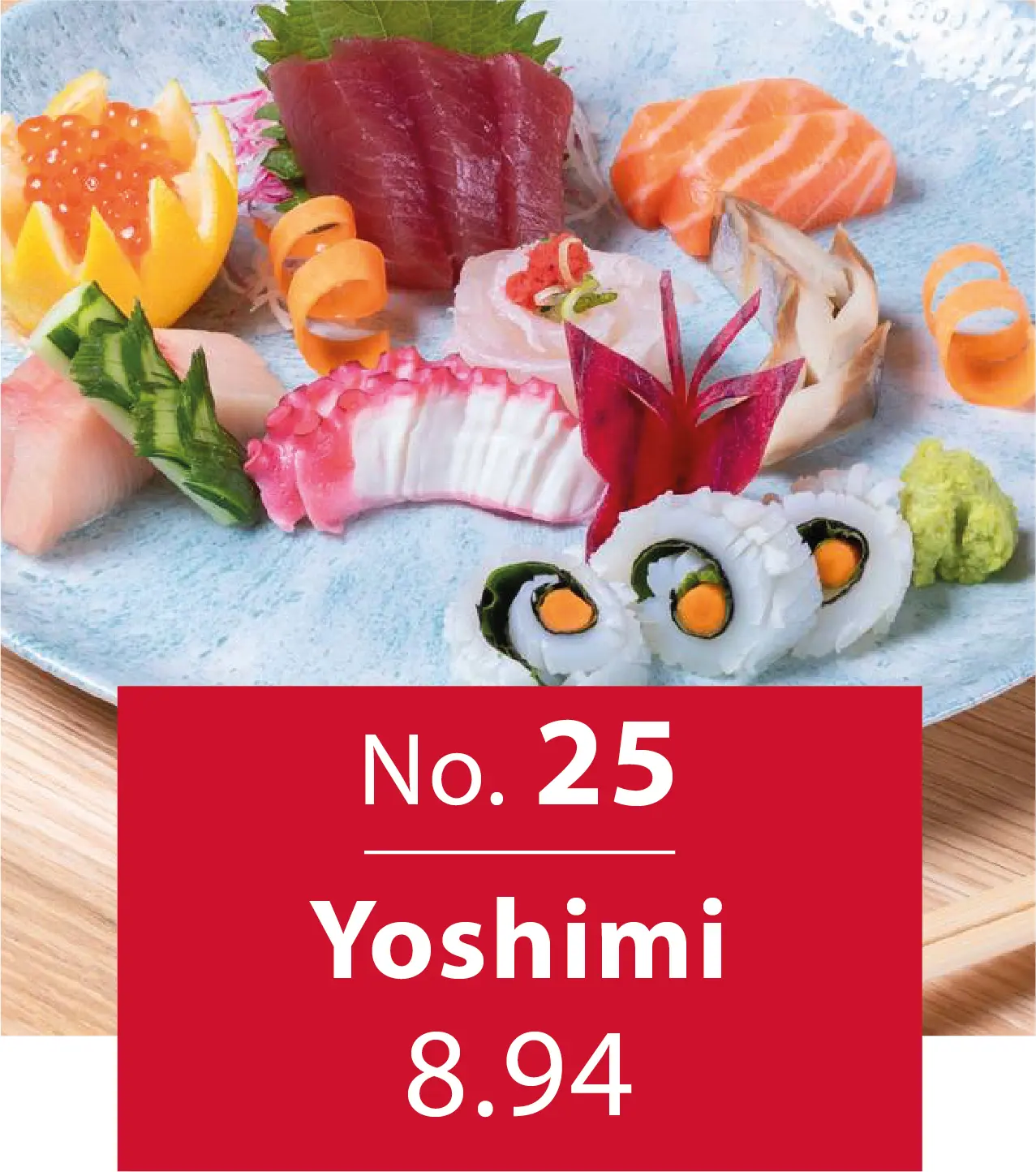 Top 25 100 mejores restaurantes yoshimi