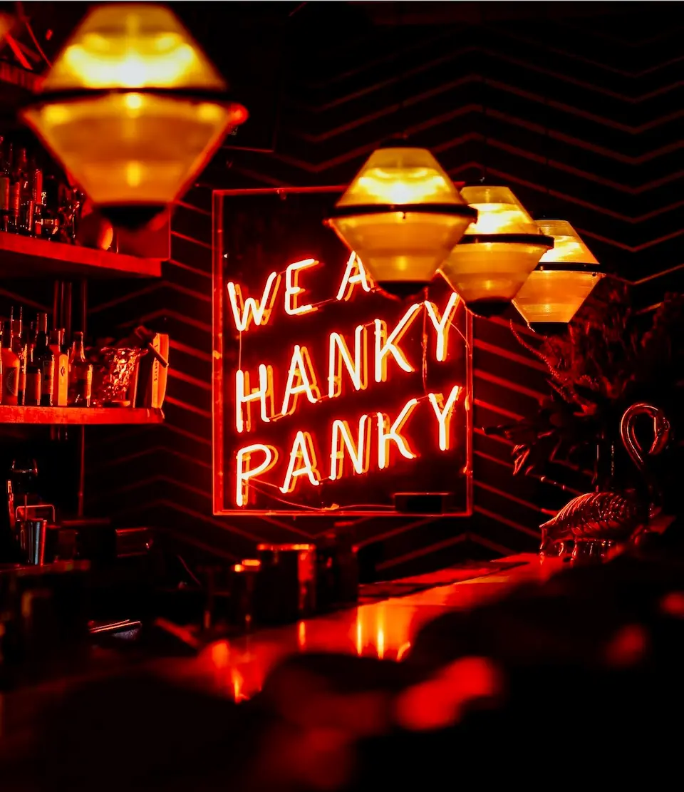 hanky panky / bares speakeasy en cdmx