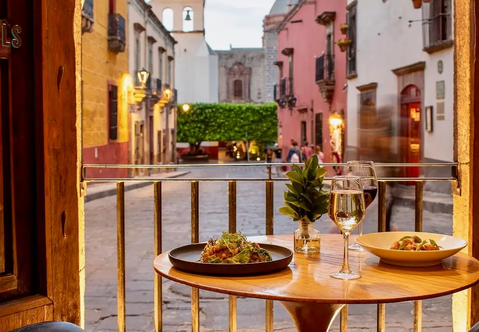 Lugares para desayunar, comer y cenar en San Miguel de Allende