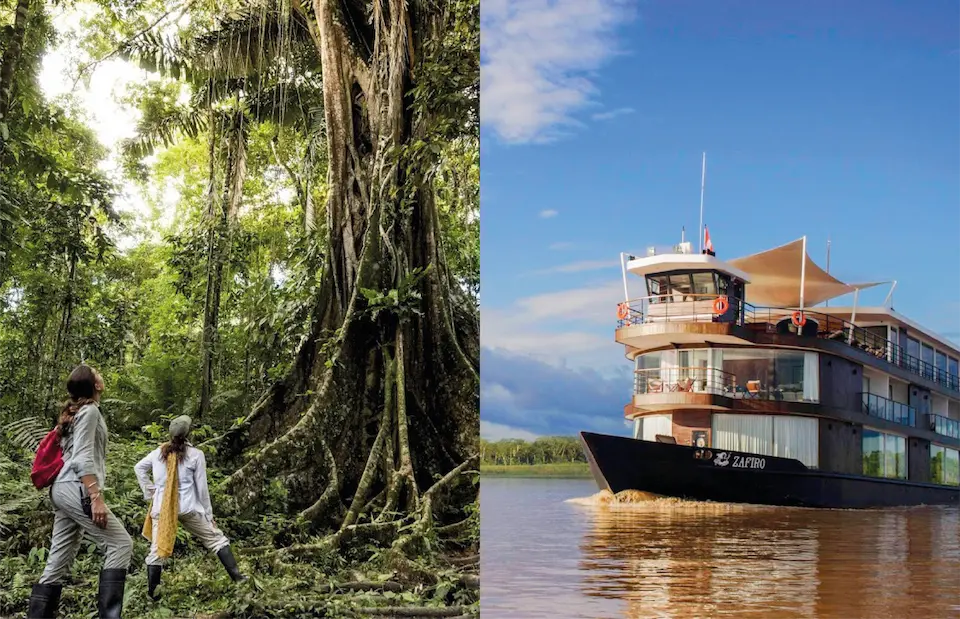 Un crucero por la Amazonía peruana a bordo de Zafiro